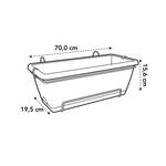 barcelona balkonkasten 70cm terra